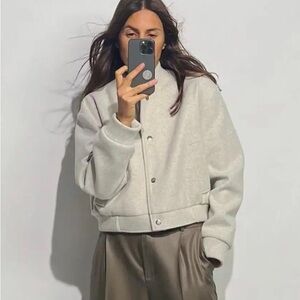 Zara Soft Bomber Jacket